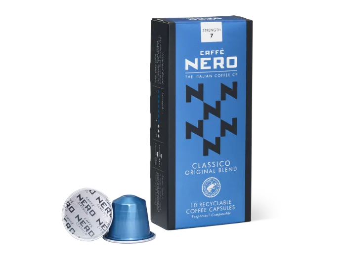 Classico Capsules box with two capsules